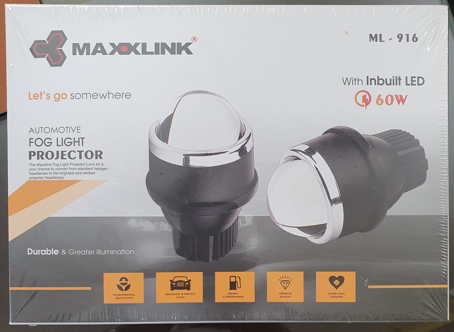 Maxxlink ML 916 Projector Light for Fog Lights