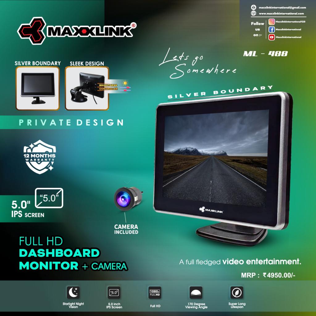 Maxxlink ML 488 Dash Board Monitor