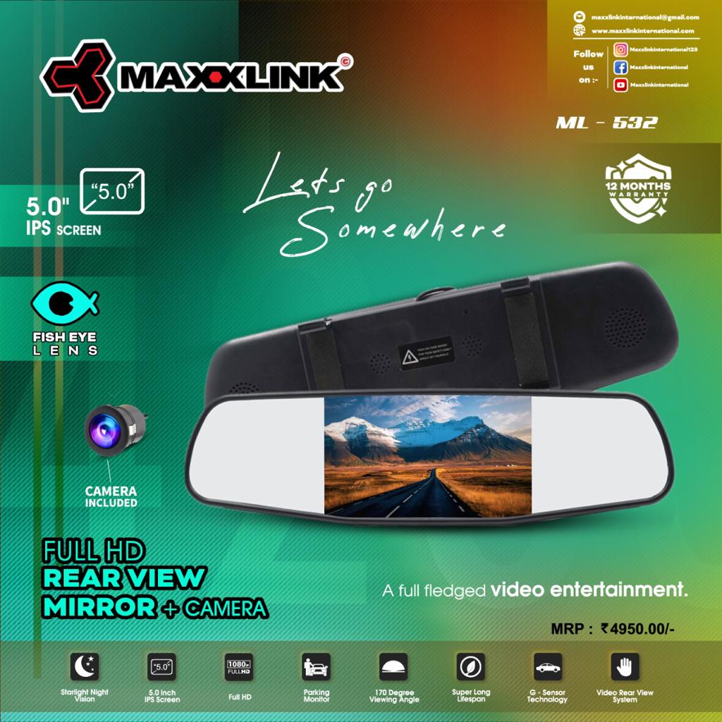 Maxxlink ML 532 Rear View Mirror Monitor